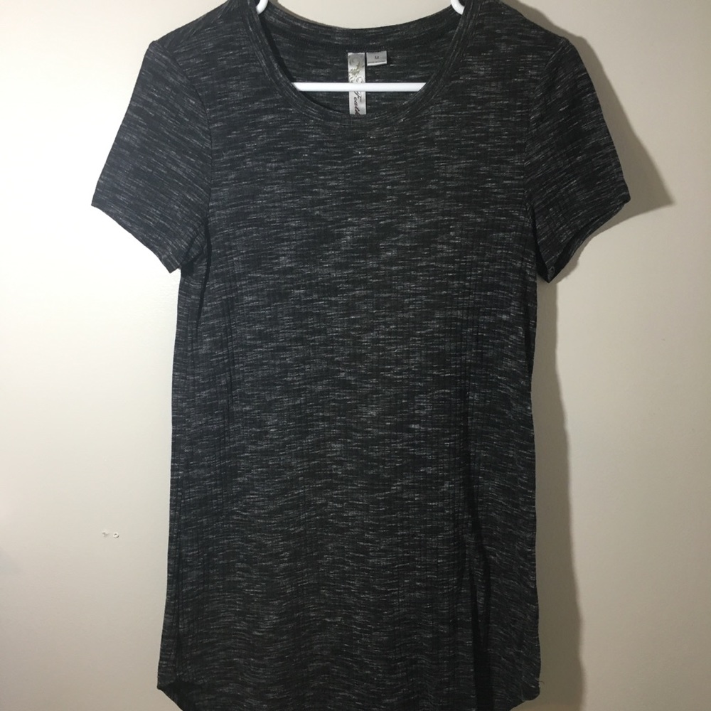 Charcoal colored shirt/ dress. Lightly used.